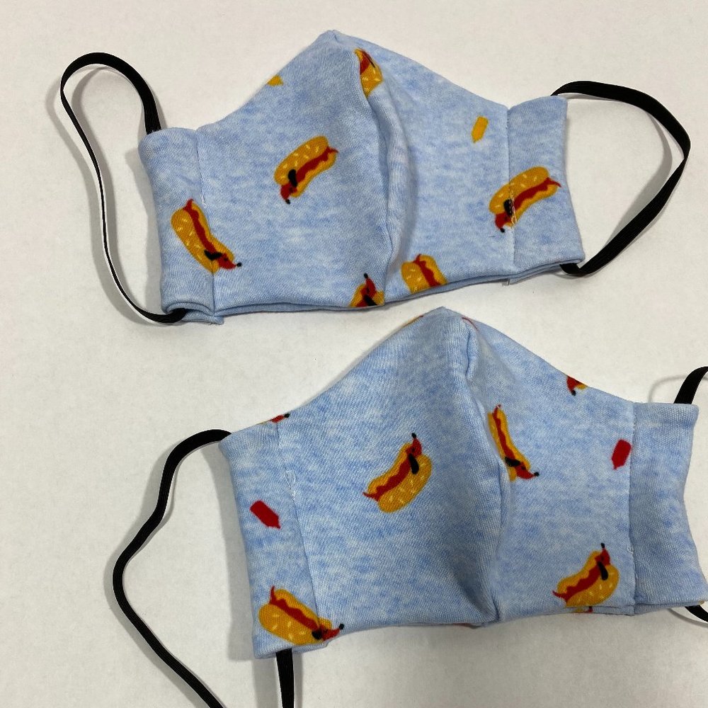 Dog Face Mask‎ / Dachshund in a Hot Dog Mask